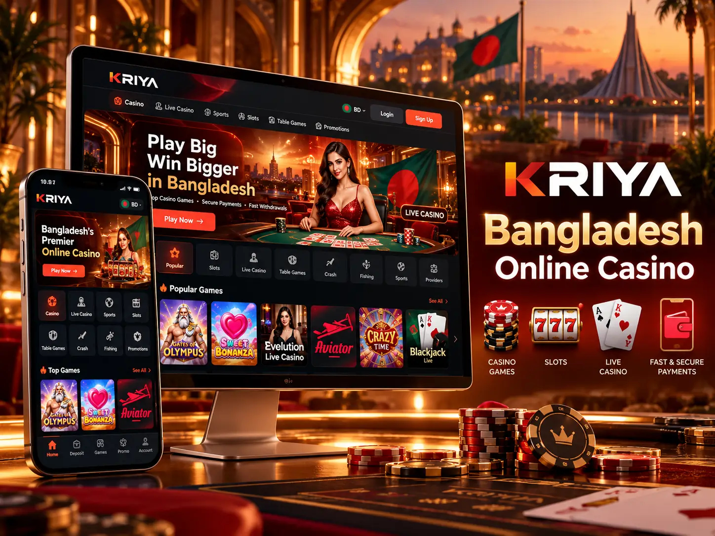 Kriya Bangladesh Online Casino